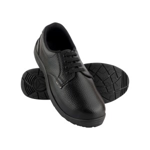 ALKO PLUS SYNTHETIC LEATHER SAFETY SHOES WITH STEEL TOE SIZES: 7 - APS 551 (ISI CERTIFIED)