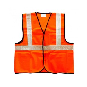 SAFETY REFLECTIVE JACKET (ORANGE) (ISI CERTIFIED)