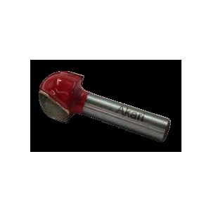 Akari ROUTER BITS - CORE BOX ROUND BITS 9107 (50/200PCS)