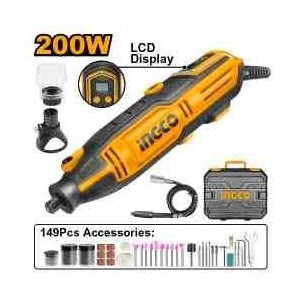 INGCO MINI GRINDER 2000W 3.2MM [5PC] - MG2008