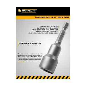 MAF Magnetic Nut Setter 6X65