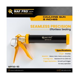 MAF PRO PVC CAULKING GUN 9 INCHES MPFSG-90