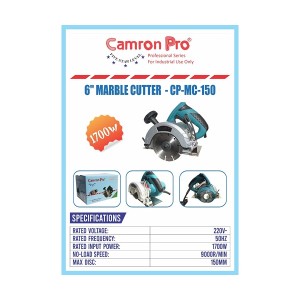Camron Pro 6 Inch Marble Cutter 1700W 150mm Cpmc150