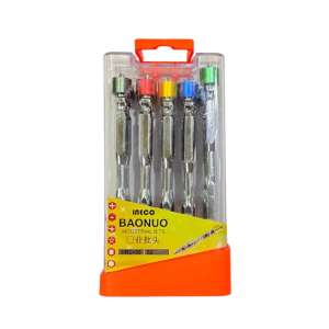 INECO 5PCS MAGNETIC SCREWDRIVER BIT