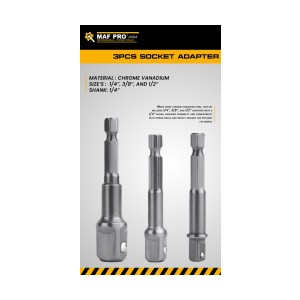 MAF PRO 3PCS SOCKET ADAPTER