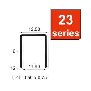 KAYMO STAPLES 23/8 HEAVY DUTY 23 SERIES ST2308HD (20000PCS/BOX)