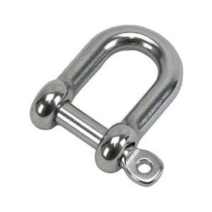 LIFTGEAR SS D SHACKLES
 CAPACITY- 16MM WEIGHT-0.433Kg