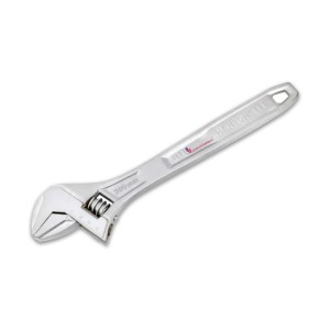 Hanbon Nickel Plated Adjustable Wrench 18Inch (12Pcs) - 53118