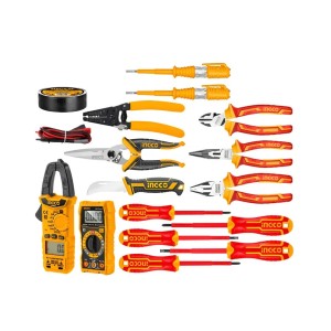 INGCO 16 PCS ELECTRICIANS TOOLS SET - COS23025