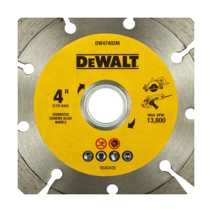 DEWALT 4" MCB - 110MM X 20 - GRANITE - 10MM SEGMENT (BULK PACK 25 PCS.) DW47402GB25-IN