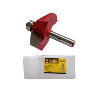 AKARI CHAMFER ROUTER BIT 8MM SHANK 9406