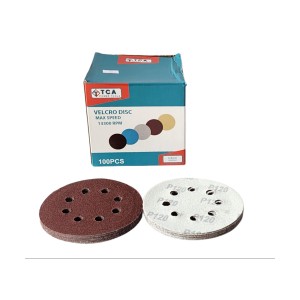TCA VELCRO DISC PAPER 5" GRITT 60