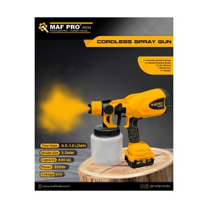 MAF PRO CORDLESS PAINT SPRAY GUN 20V MPCSG800A