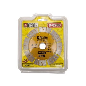 AKARI 4" WALL CHASER CUTTING BLADE TURBO DRG - B-6200