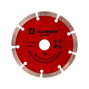 XTRA POWER DIAMOND SAW BLADE 125MMX8MM SUPER SEG 22.23MM