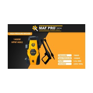 MAF Pressure Washer 1400W 150 Bar - HPW14002