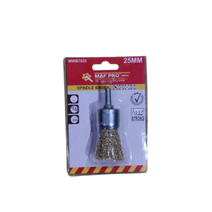 MAF PRO SPINDLE BRUSH BLISTER PACKING 25mmX6.35 - MWB7025