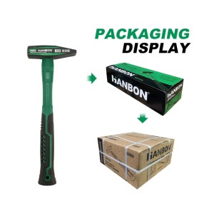 HANBON MACHINIST HAMMER FIBER HANDLE 500 GMS