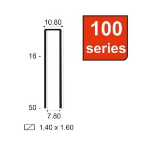 KAYMO STAPLES 10040 - 8000N/BOX 100 SERIES ST10040-8K (8000PCS/BOX)