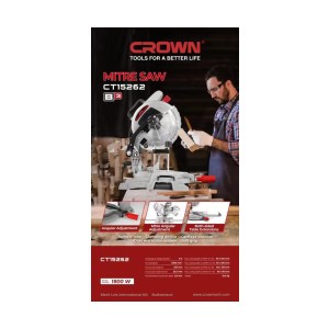 Crown Ct 15262 10" Mitersaw