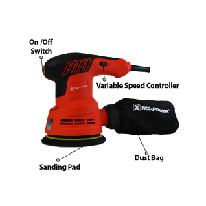 Xtra Power 5 Inch Rotary Sander 300W 125Mm Xpt551