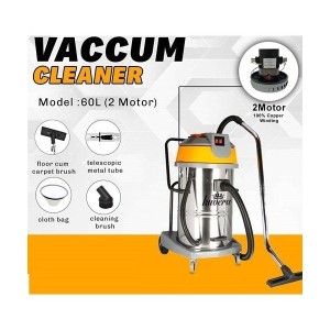 FLYMAX VACUUM CLEANER 60 LTR ( 2 MOTOR MEDIUM)