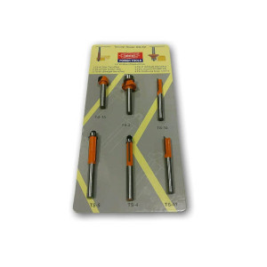 Ideal Router Bits Id Pro Rb Trimmer Set 6pcs