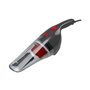 BLACK AND DECKER 12V DC CAR VACUUM CLEANER / 12.5W - DUSTBOWL: 370ML - CABLE: 5MTR NV1200AV-B5