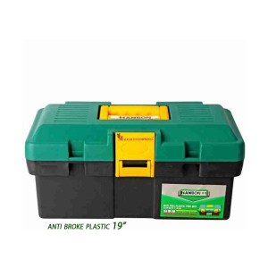 Hanbon Anti Broke Plastic Tool Box 17Inch (9Pcs) - 120317