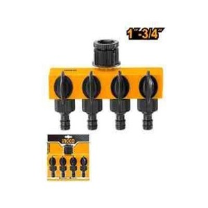 INGCO 4 CHANNEL PLASTIC HOSE CONNECTOR HHC1402