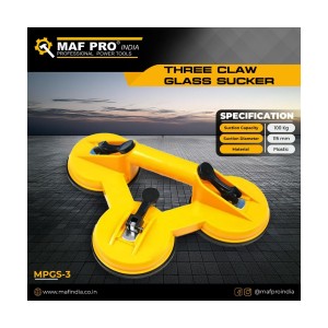 MAF PRO THREE CLAW GLASS SUCKER PVC - MPGS-3