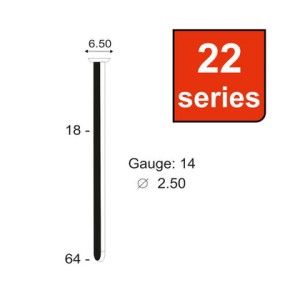 KAYMO CONCRETE NAILS HIGH CARBON STEEL 2.2 X 15 MM 22 SERIES TN2215 (2000PCS/BOX)