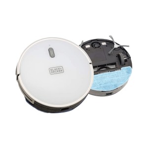BLACK AND DECKER ROBOT VAC - 14.4V X 2600AH - WHITE (2-IN-1 - VACUUM & MOP) BRVA425B10